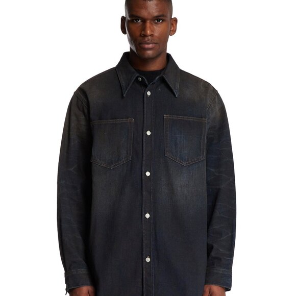 Acne Studios – Unisex denim shirt model Size XXS/S, classic denim - Picture 6 of 7